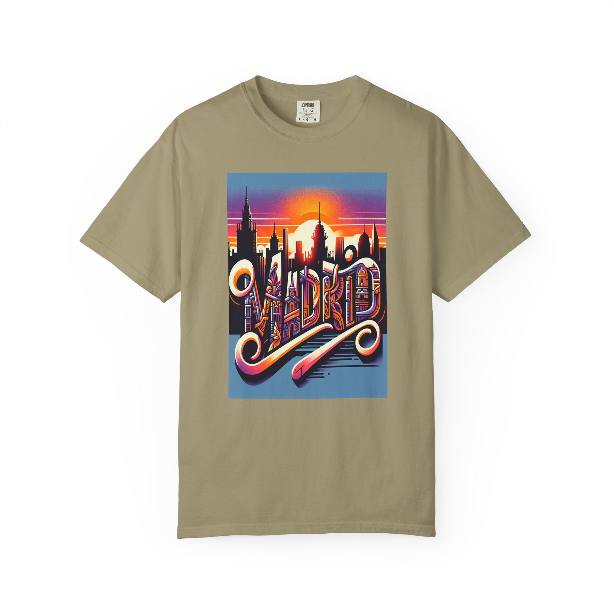 Unisex Madrid Printed T-shirt