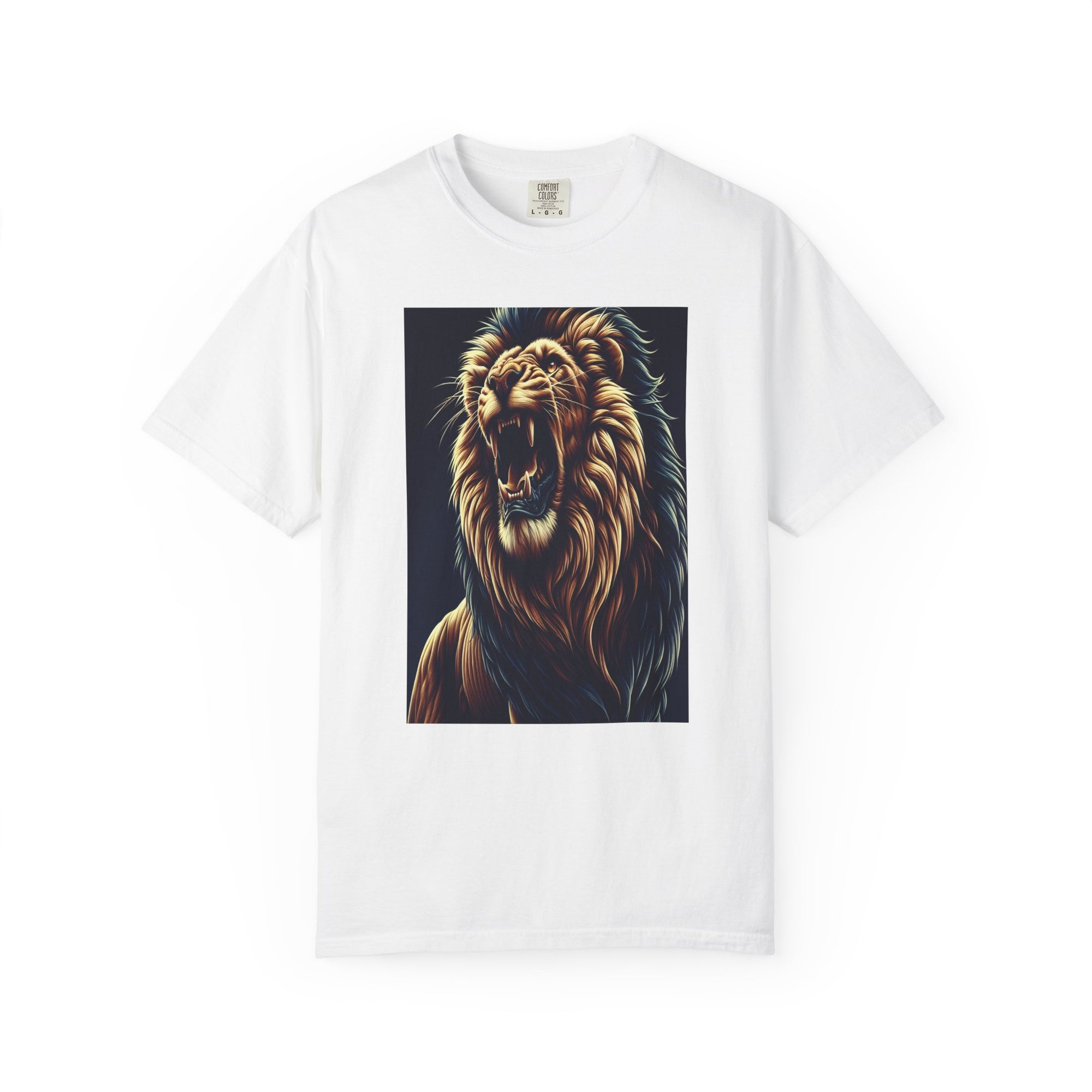 Unisex Lion Printed T-shirt
