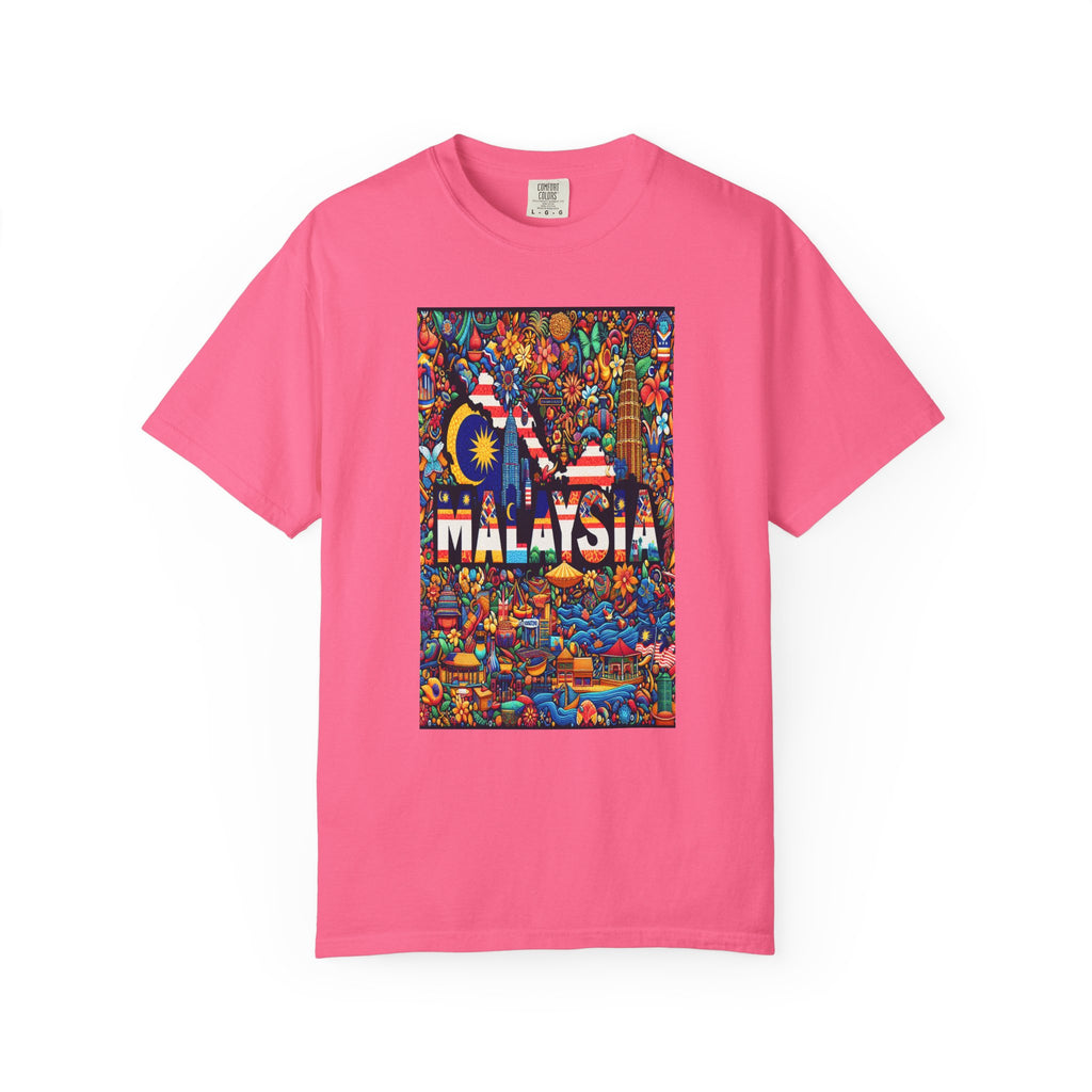 Unisex Malaysia Printed T-shirt