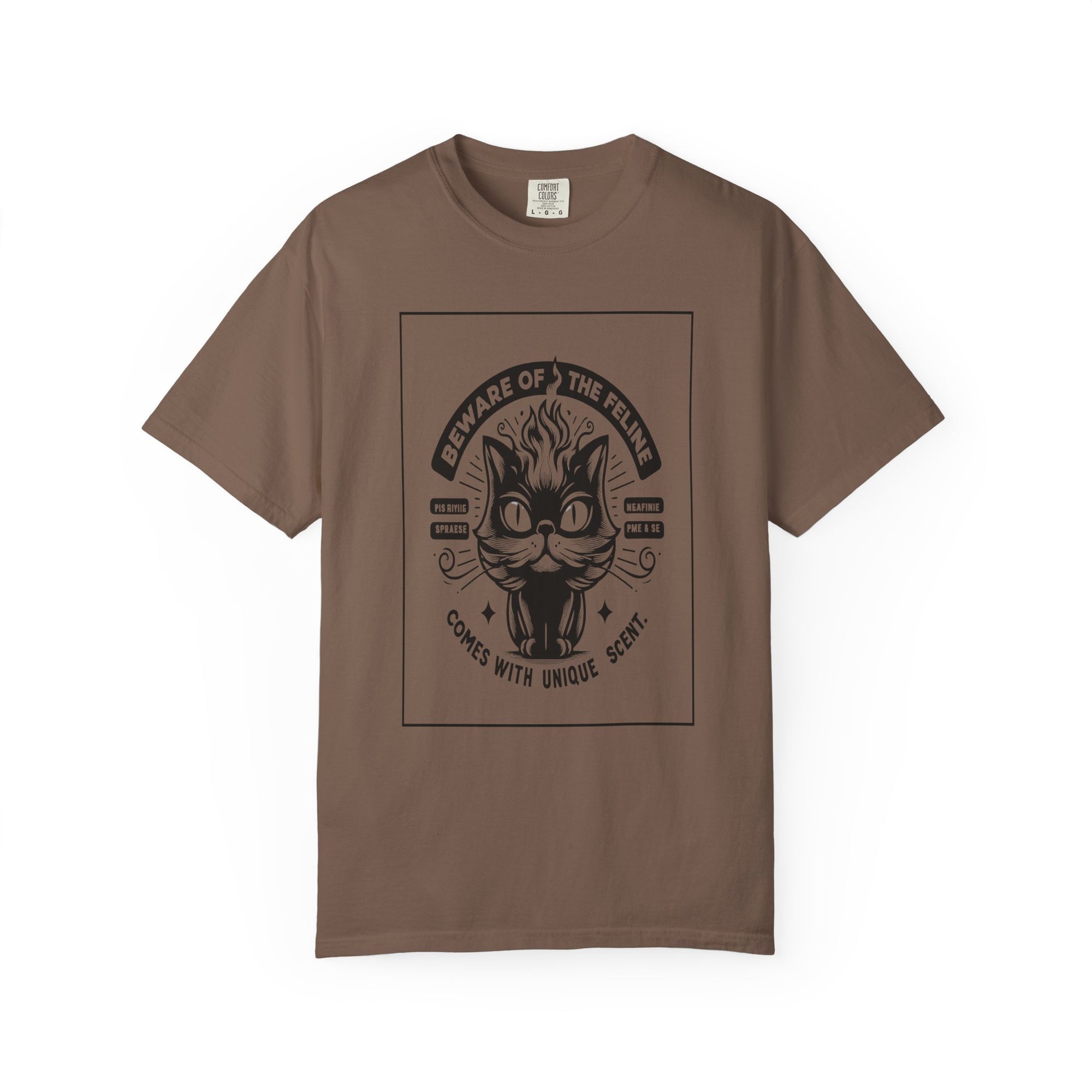 Unisex Cat Scent Graphic Printed T-shirt