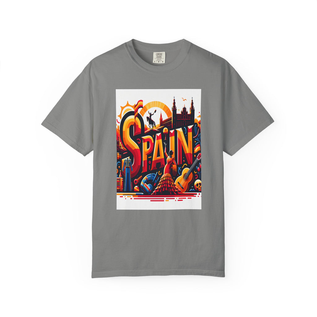 Unisex Spain Printed T-shirt