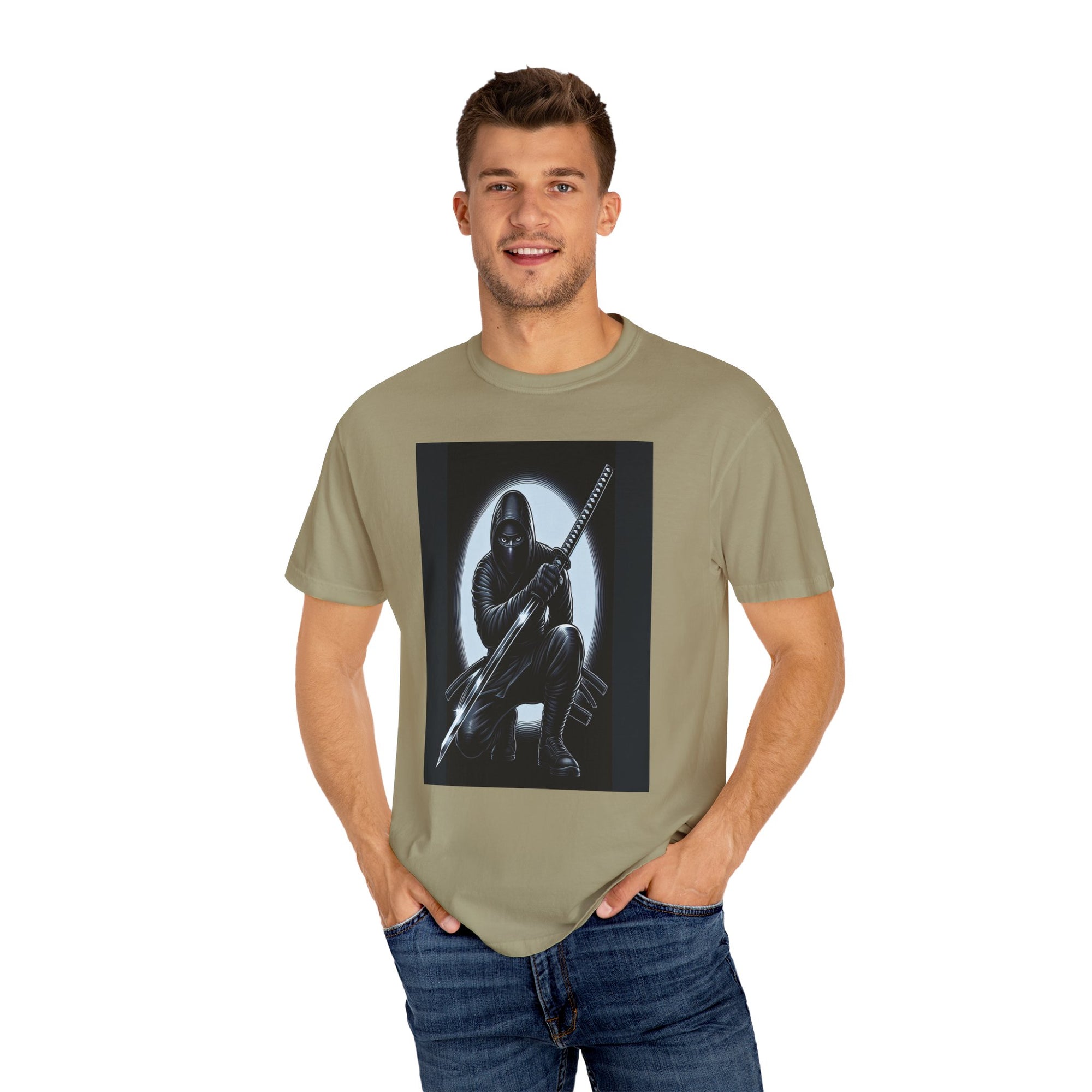 Unisex Ninja Graphic Printed T-shirt
