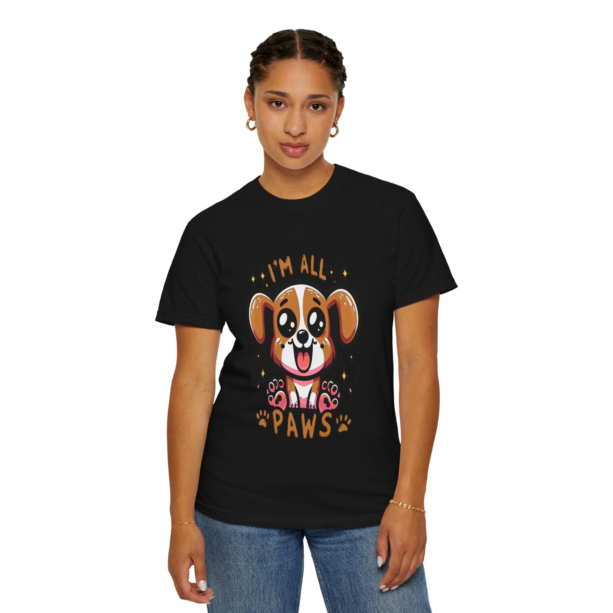 Unisex I'm All Paws Graphic Printed T-shirt
