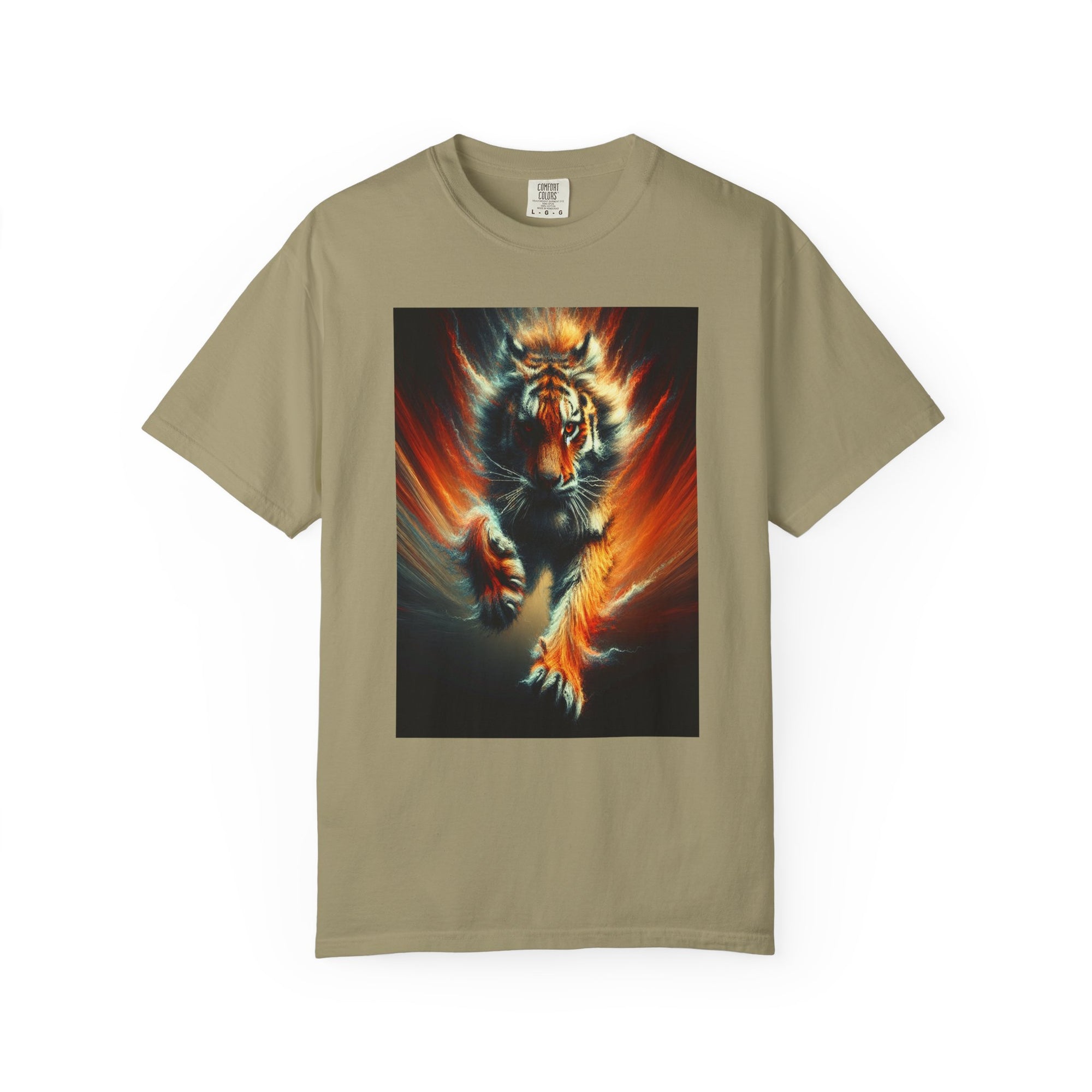 Unisex Tiger Graphic Printed T-shirt