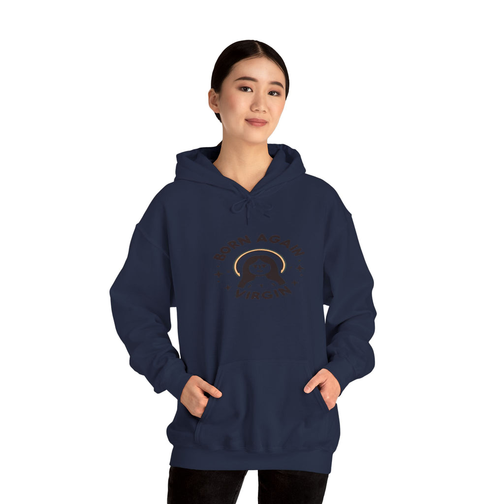 Unisex Heavy Blend™ Born Again Virgin Hoodie