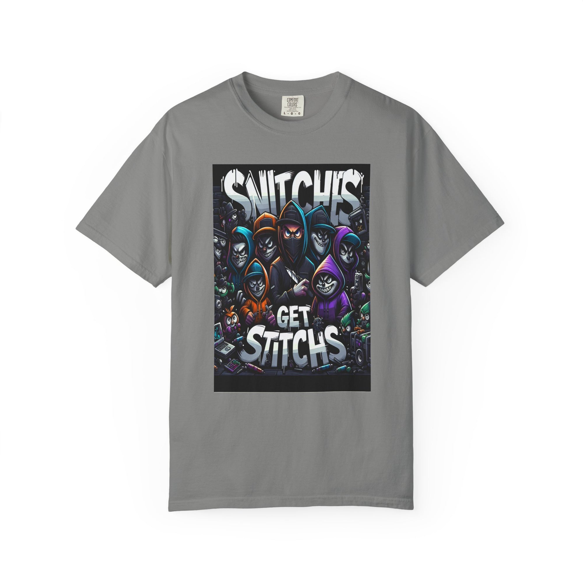 Unisex Snitches get Stitches Graphic Printed T-shirt