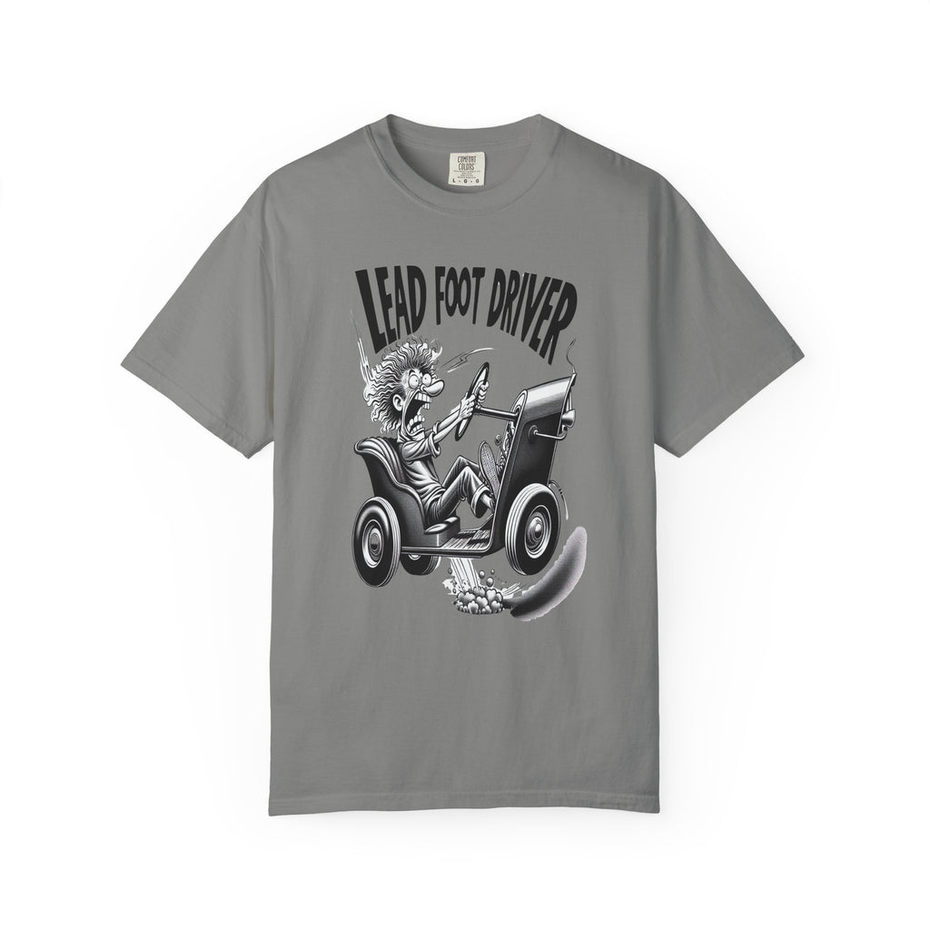 Unisex Lead Foot Driver Graphic Printed T-shirt