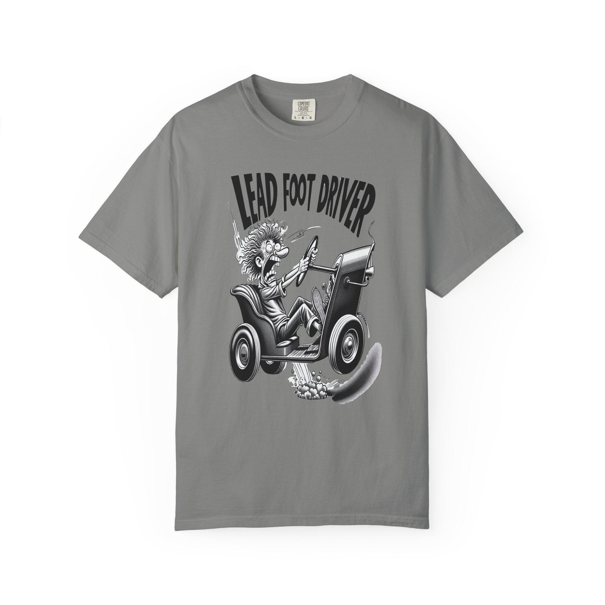 Unisex Lead Foot Driver Graphic Printed T-shirt