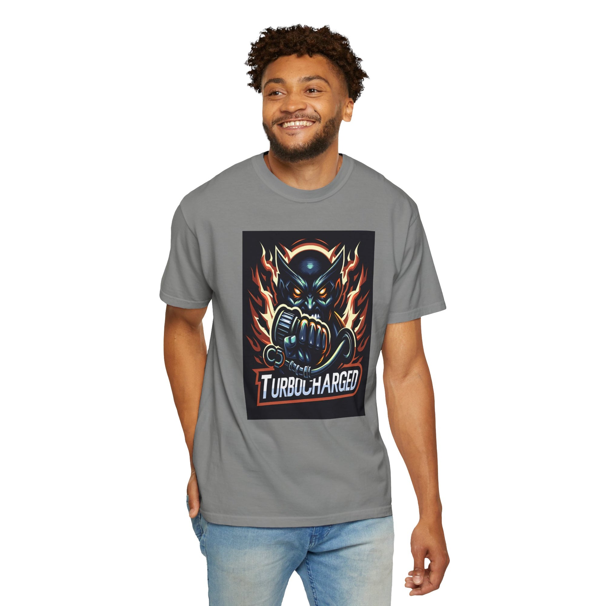 Unisex Turbocharged Graphic Printed T-shirt
