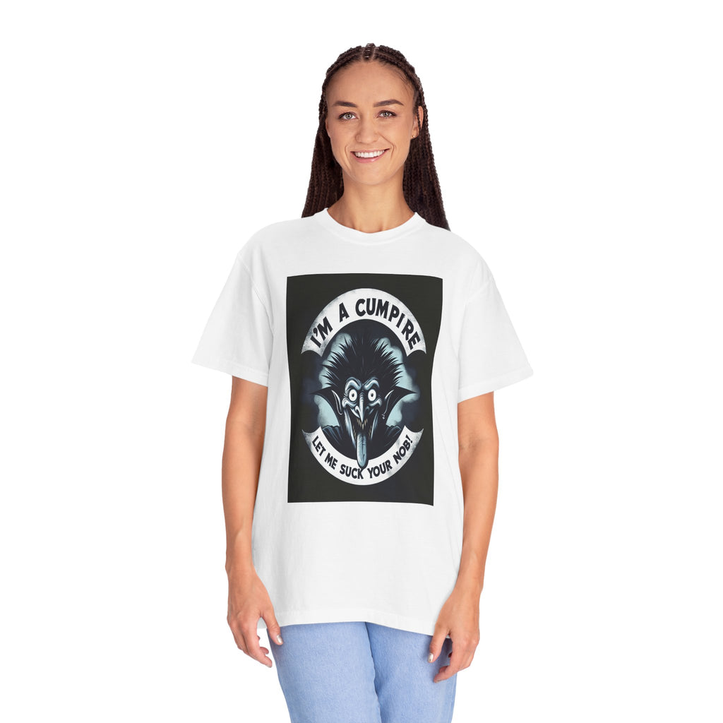 Unisex Rude Vampire Graphic Printed T-shirt
