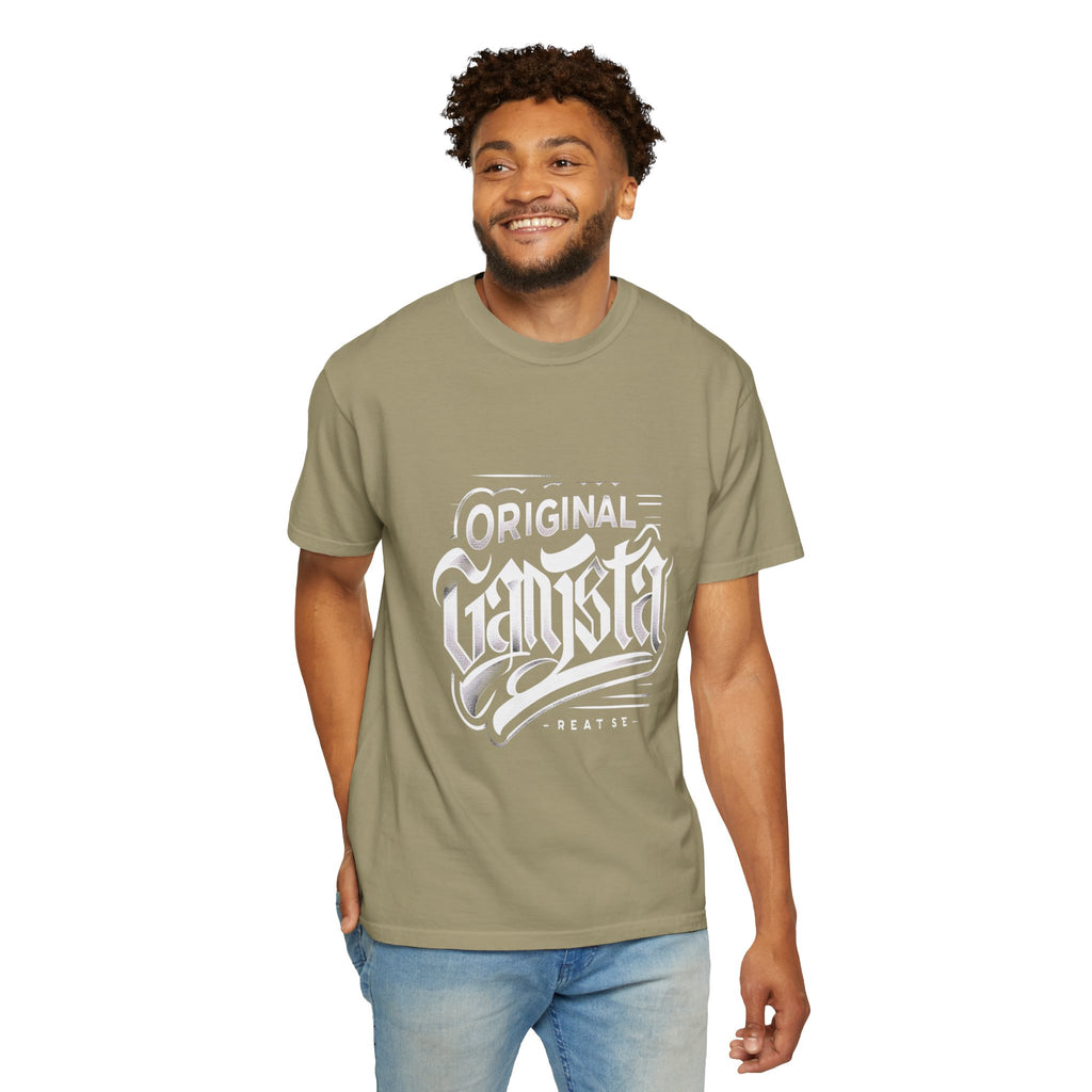 Unisex Garment-Dyed Original Gangsta T-shirt