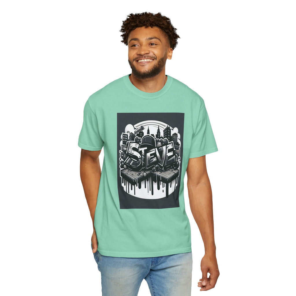 Unisex Name Steve Graphic Printed T-shirt