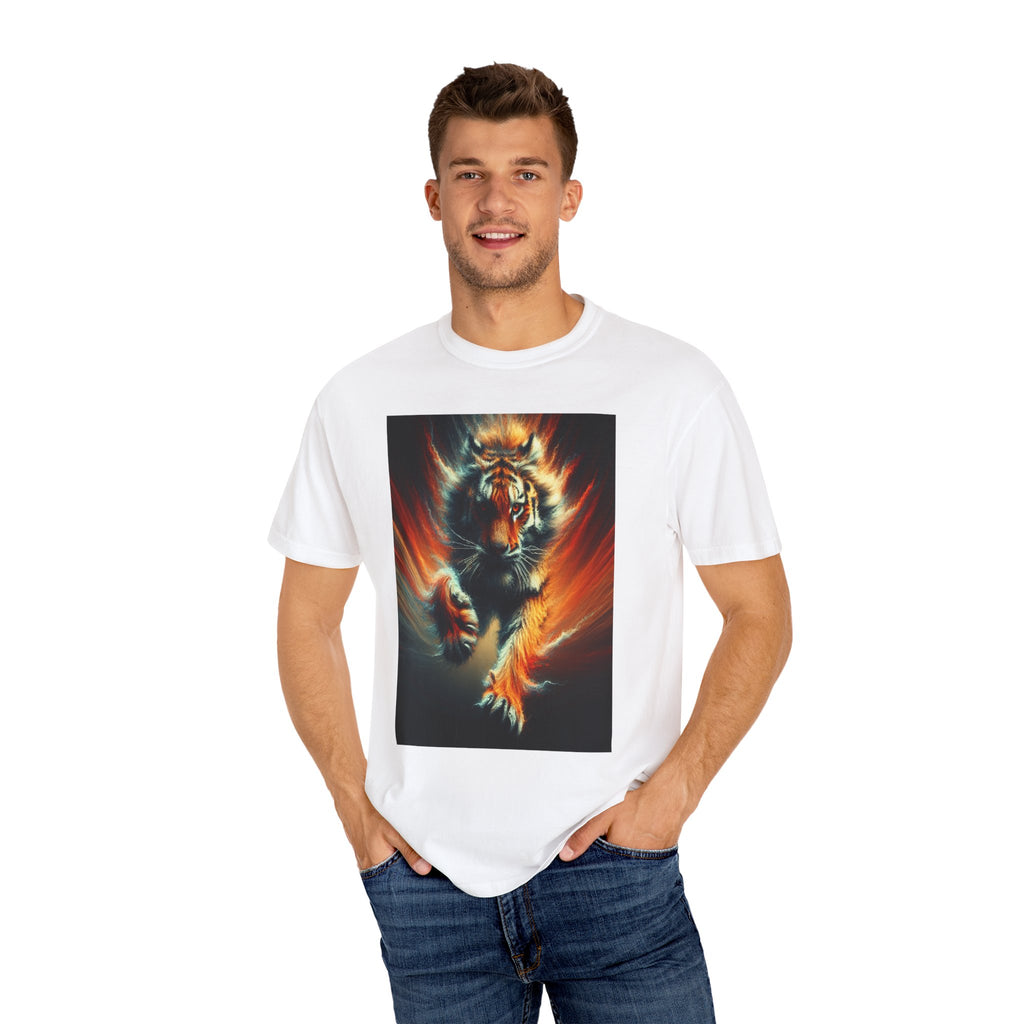 Unisex Tiger Graphic Printed T-shirt
