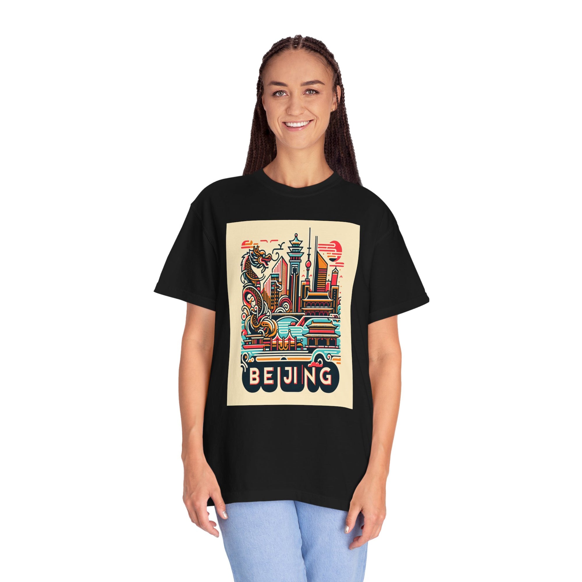 Unisex Beijing Printed T-shirt