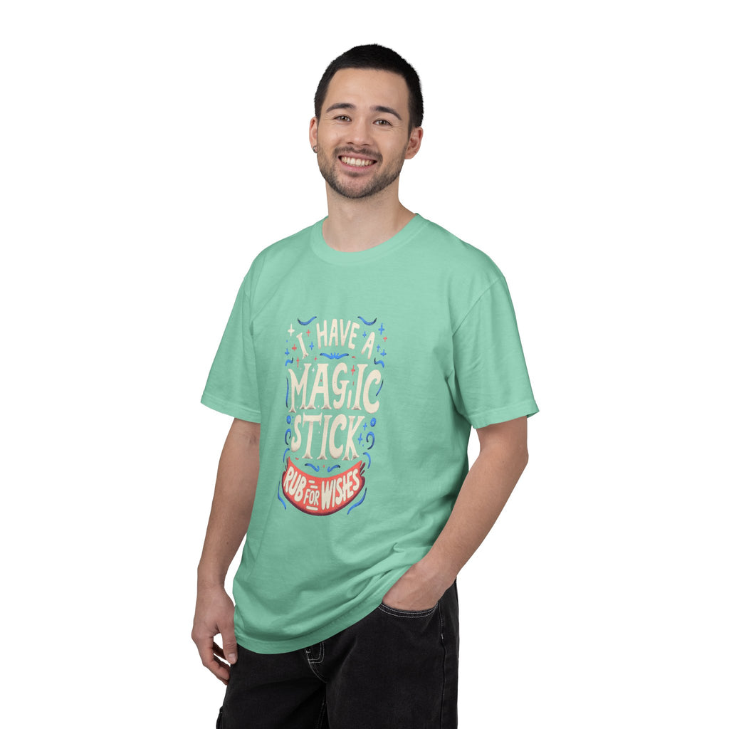 Unisex Garment-Dyed Magic Stick T-shirt