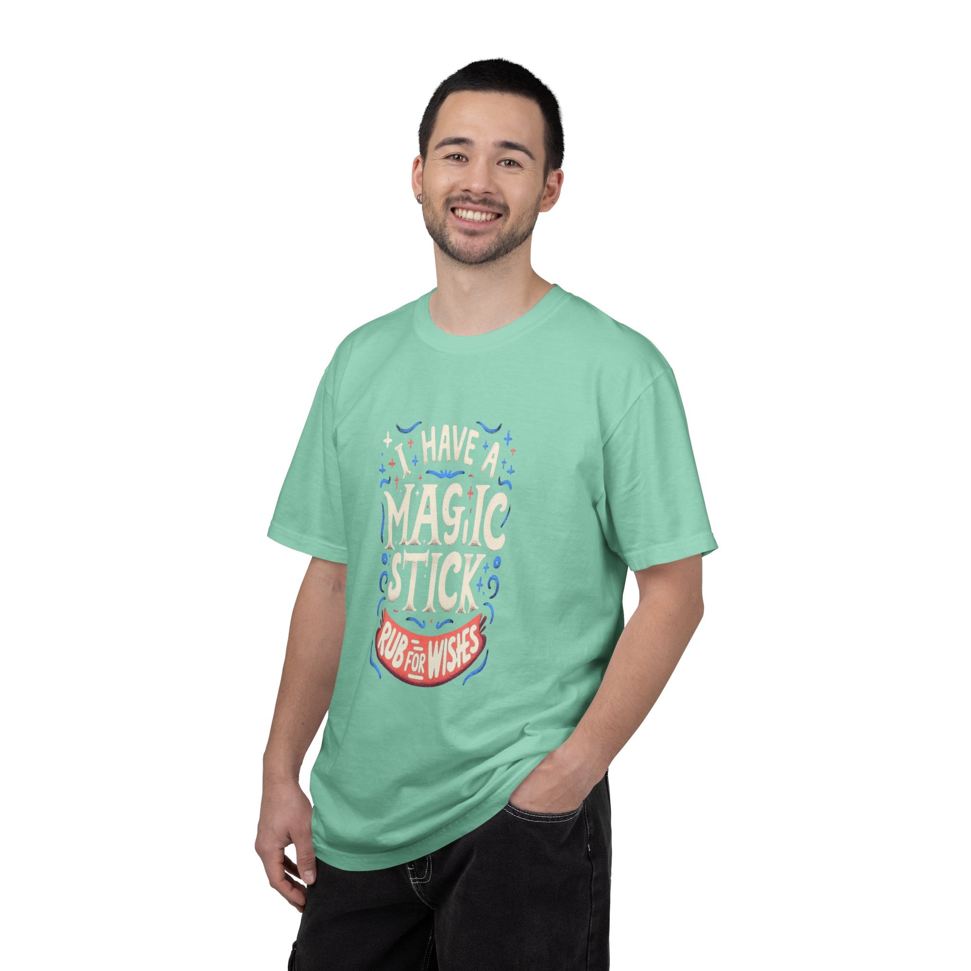 Unisex Garment-Dyed Magic Stick T-shirt
