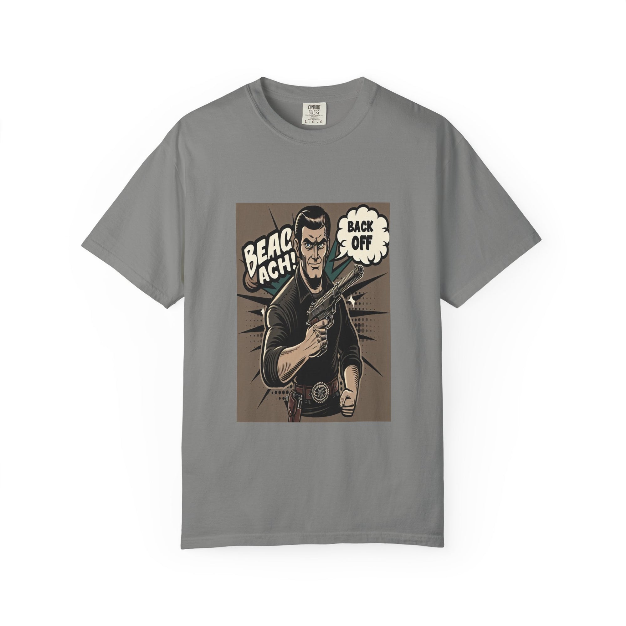 Unisex Back Off Graphic Printed T-shirt
