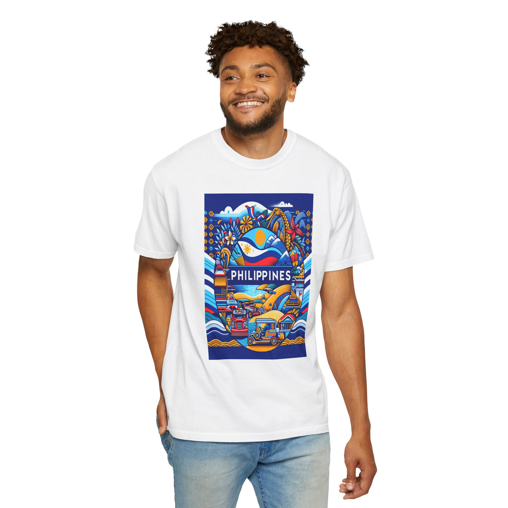 Unisex Phillipines Printed T-shirt