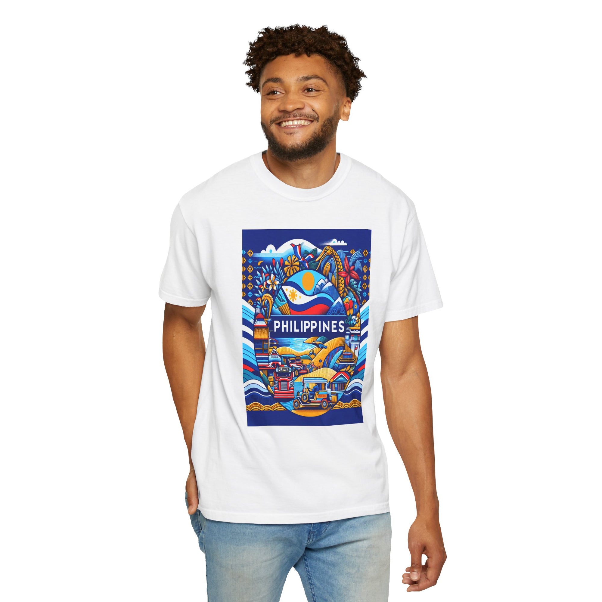 Unisex Phillipines Printed T-shirt