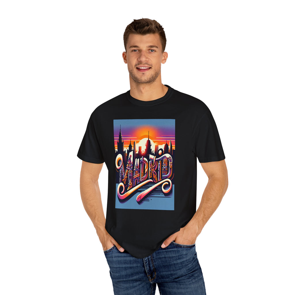 Unisex Madrid Printed T-shirt