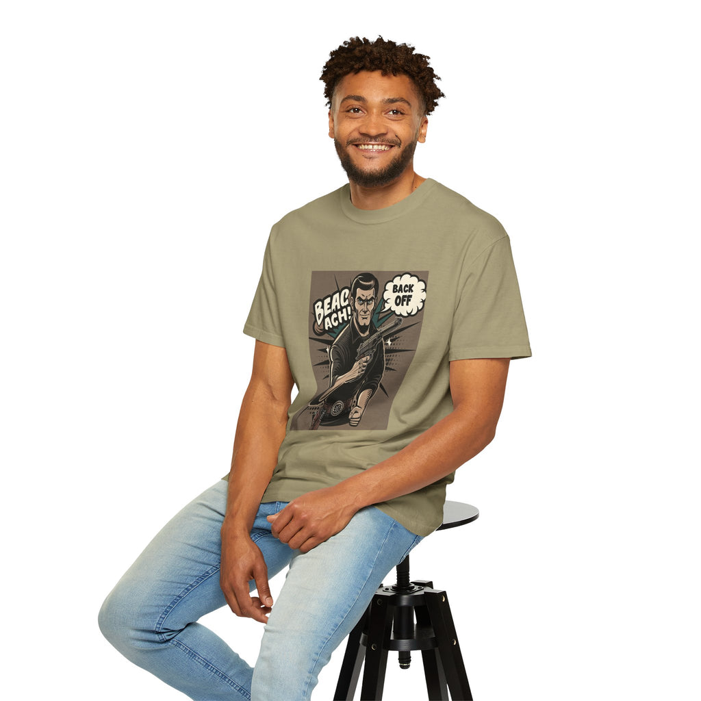 Unisex Back Off Graphic Printed T-shirt