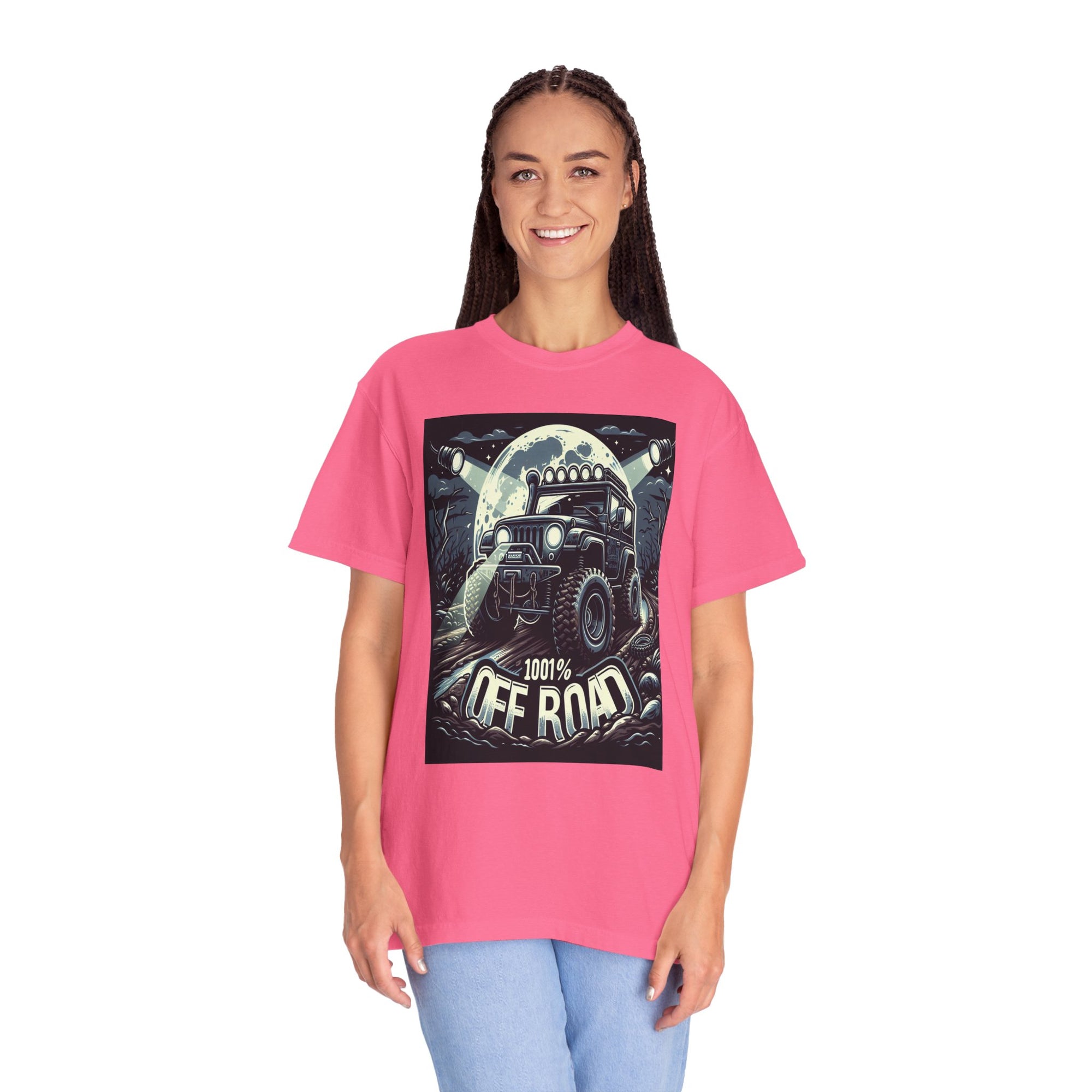 Unisex Off Road Graphic Printed T-shirt