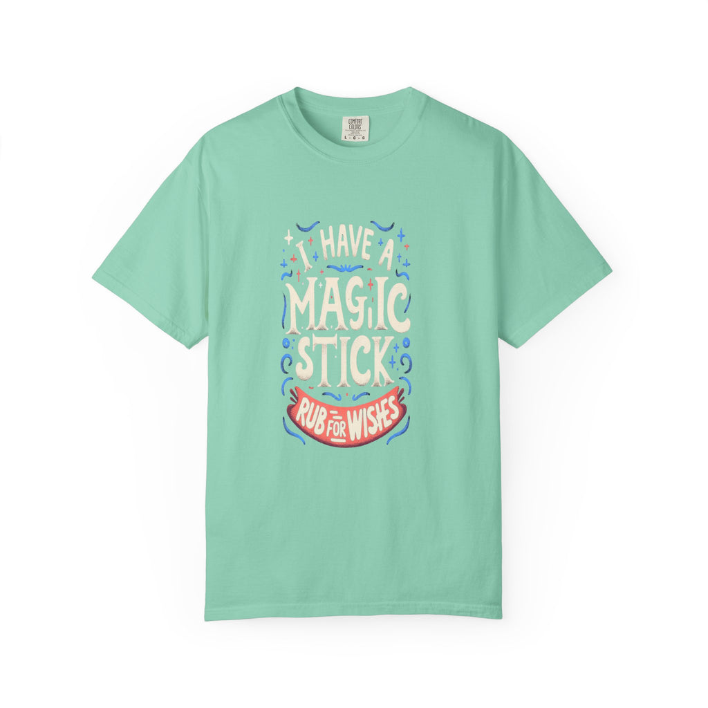 Unisex Garment-Dyed Magic Stick T-shirt
