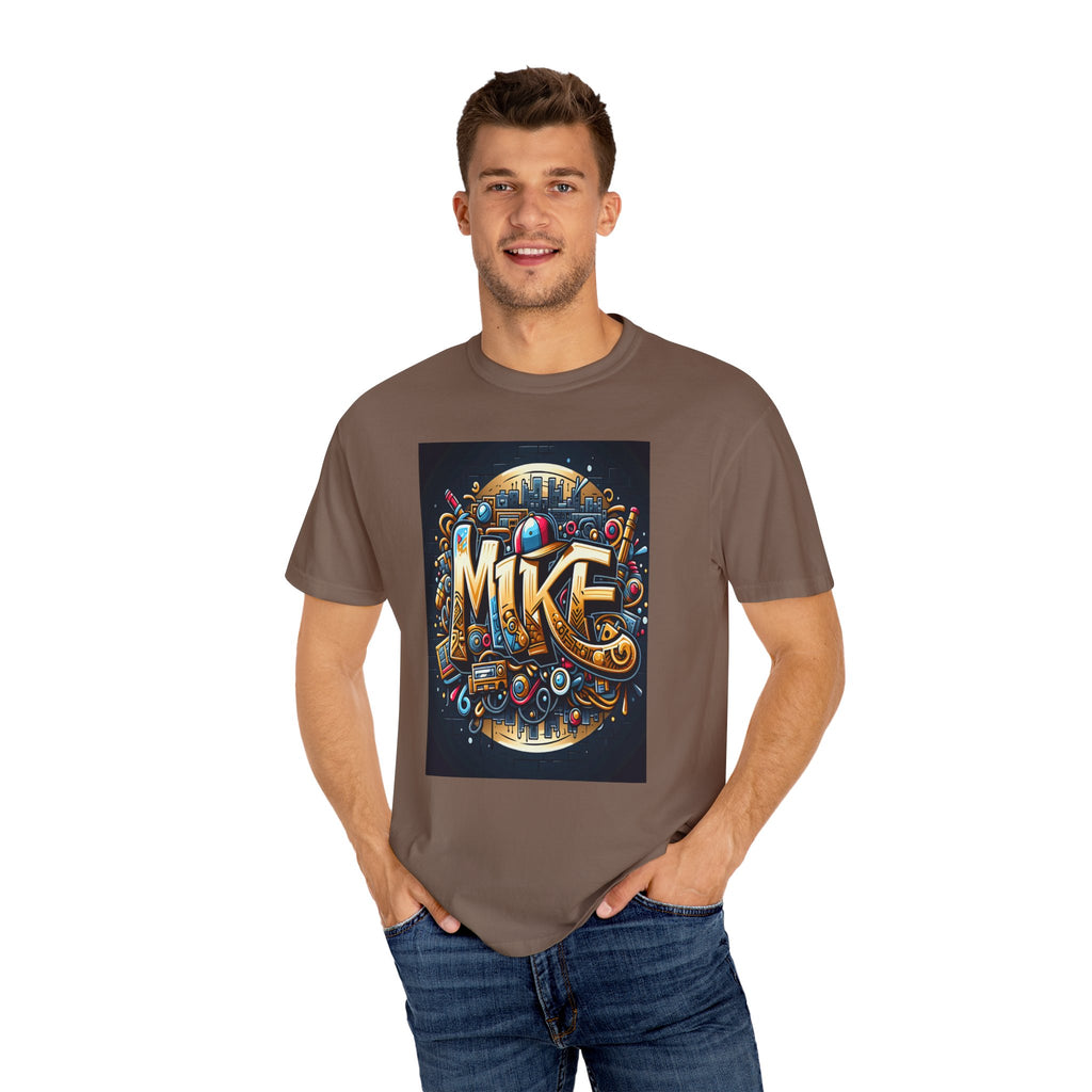 Unisex Name Mike Graphic Printed T-shirt