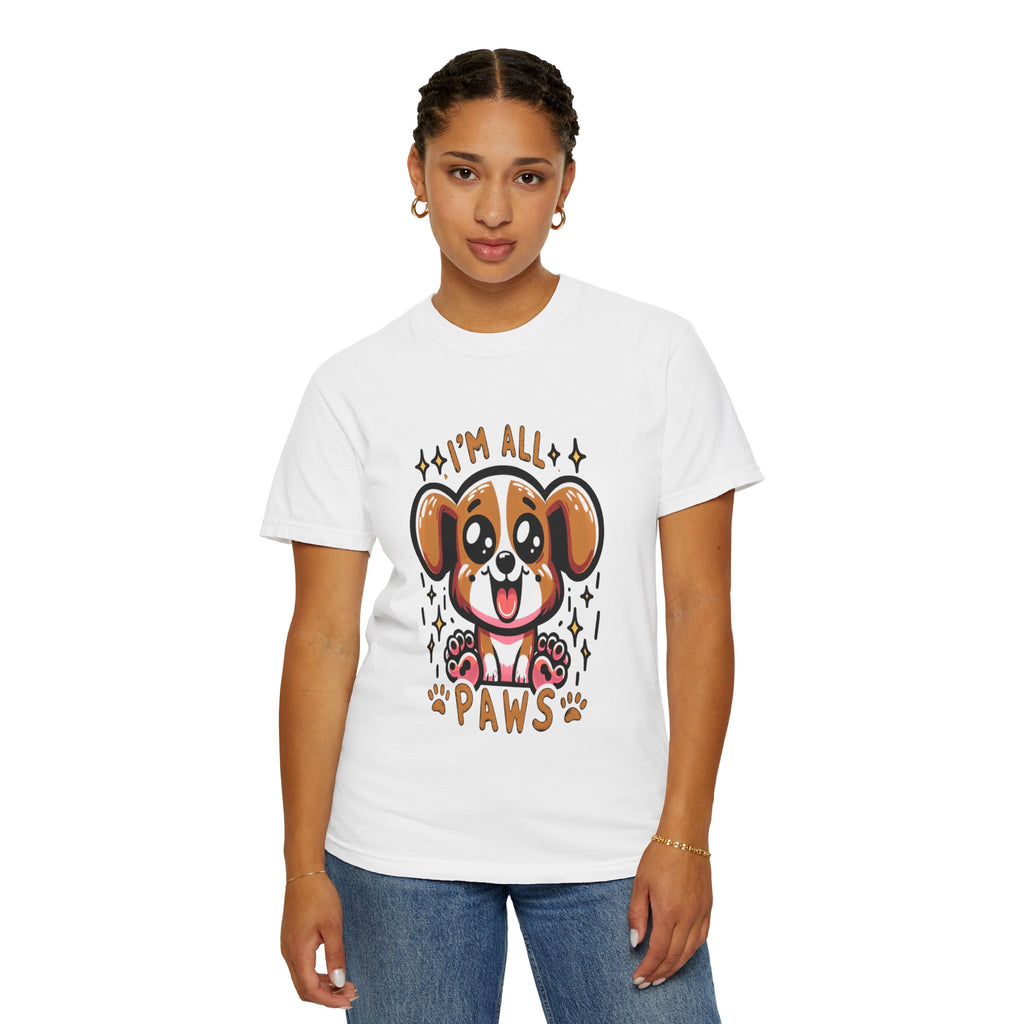 Unisex I'm All Paws Graphic Printed T-shirt