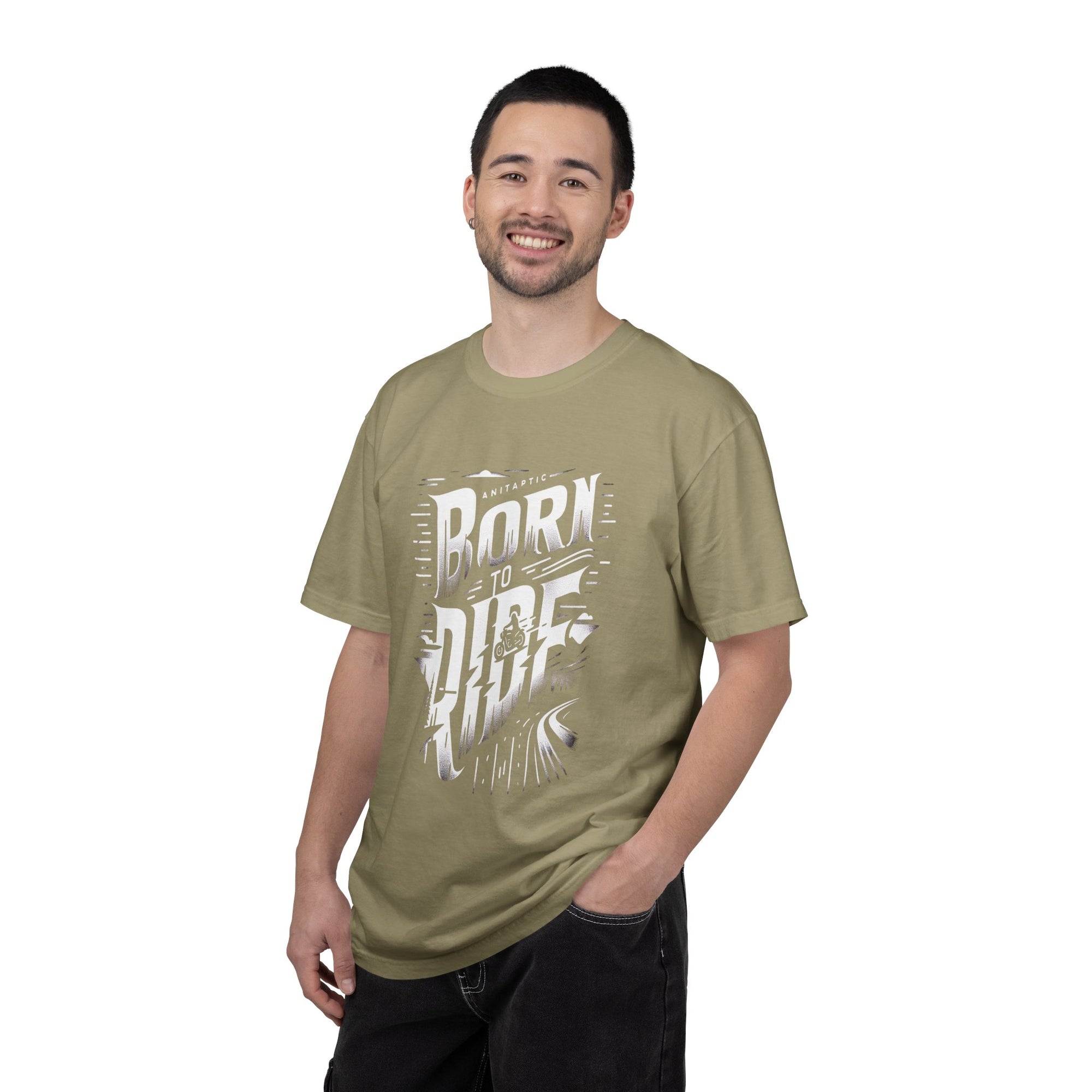 Unisex Garment-Dyed Born to Ride T-shirt