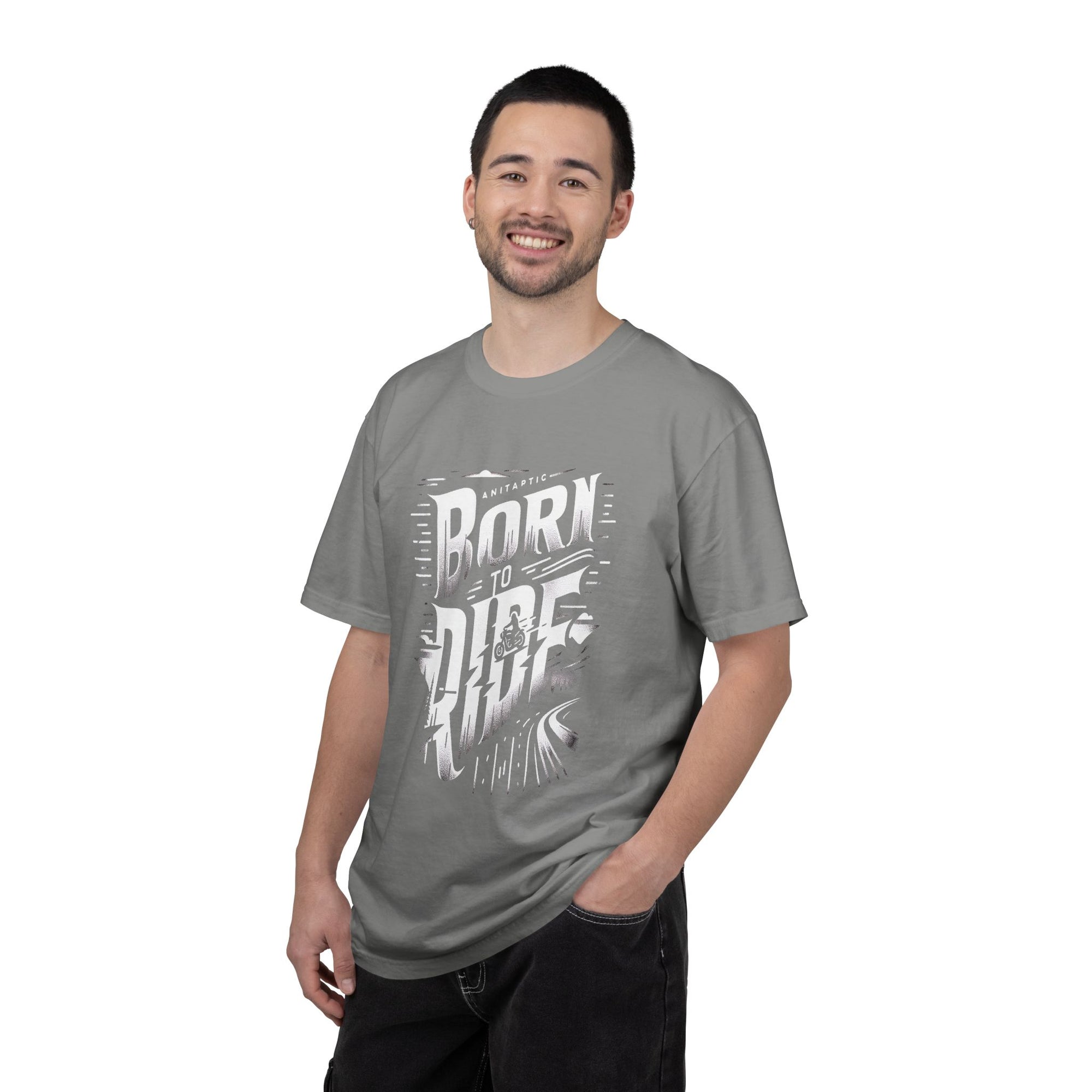 Unisex Garment-Dyed Born to Ride T-shirt