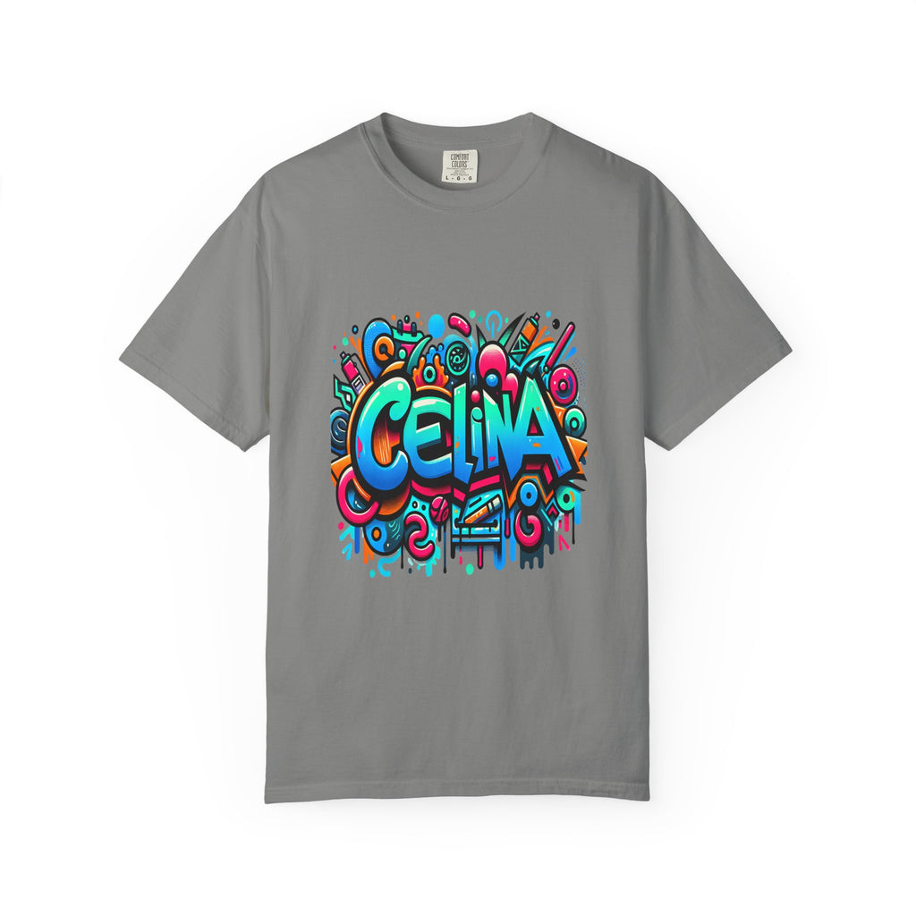 Unisex Name Celina Graphic Printed T-shirt