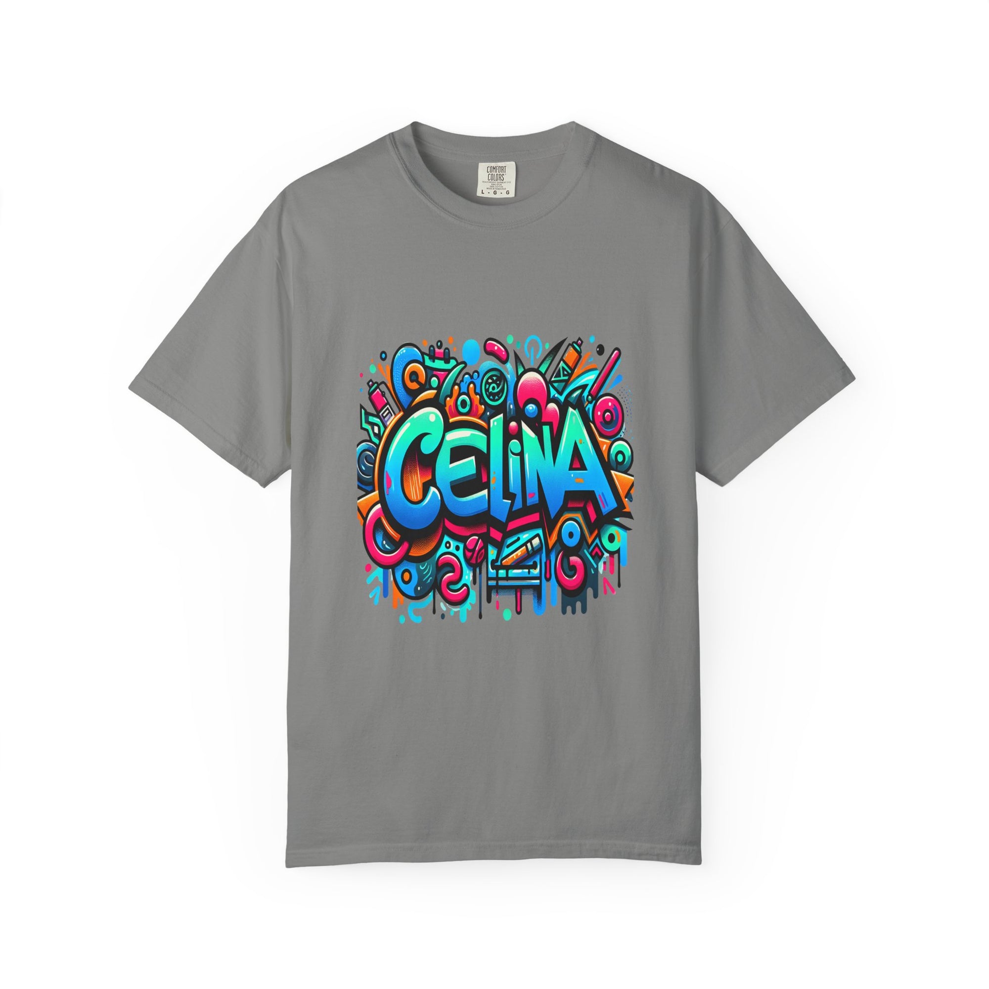 Unisex Name Celina Graphic Printed T-shirt