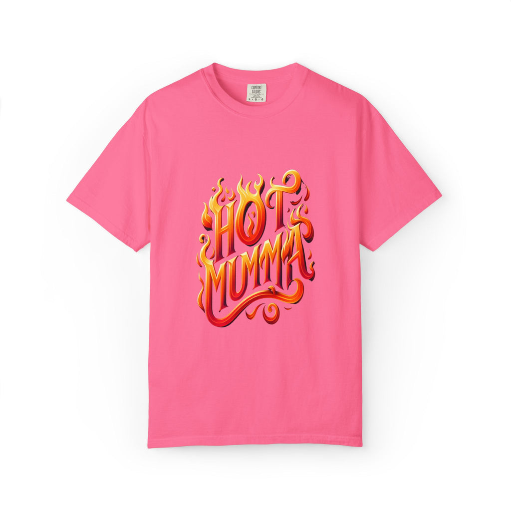 Unisex Garment-Dyed Hot Mumma T-shirt