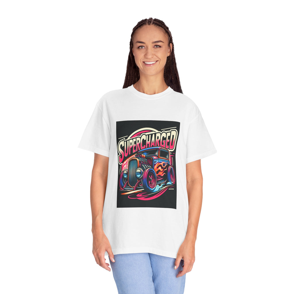 Unisex Supercharged Graphic Printed T-shirt