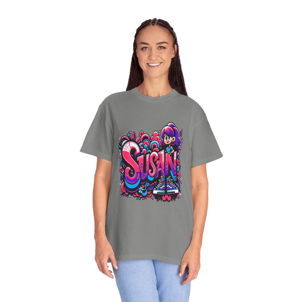 Unisex Name Susan Graphic Printed T-shirt