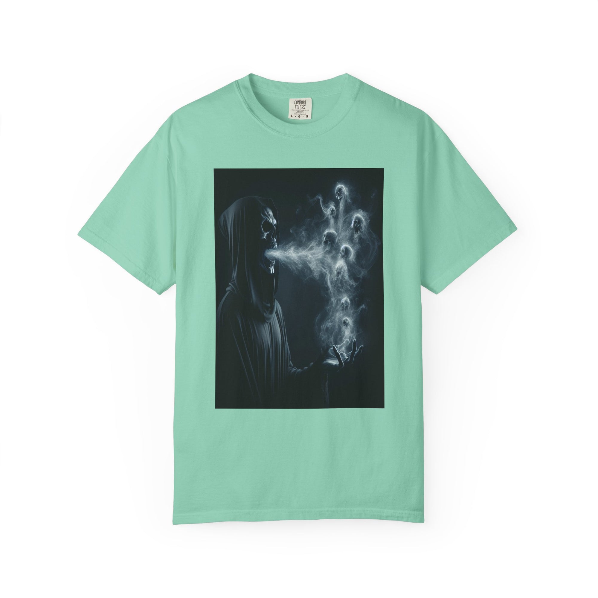 Unisex Grim Reaper Souls Graphic Printed T-shirt