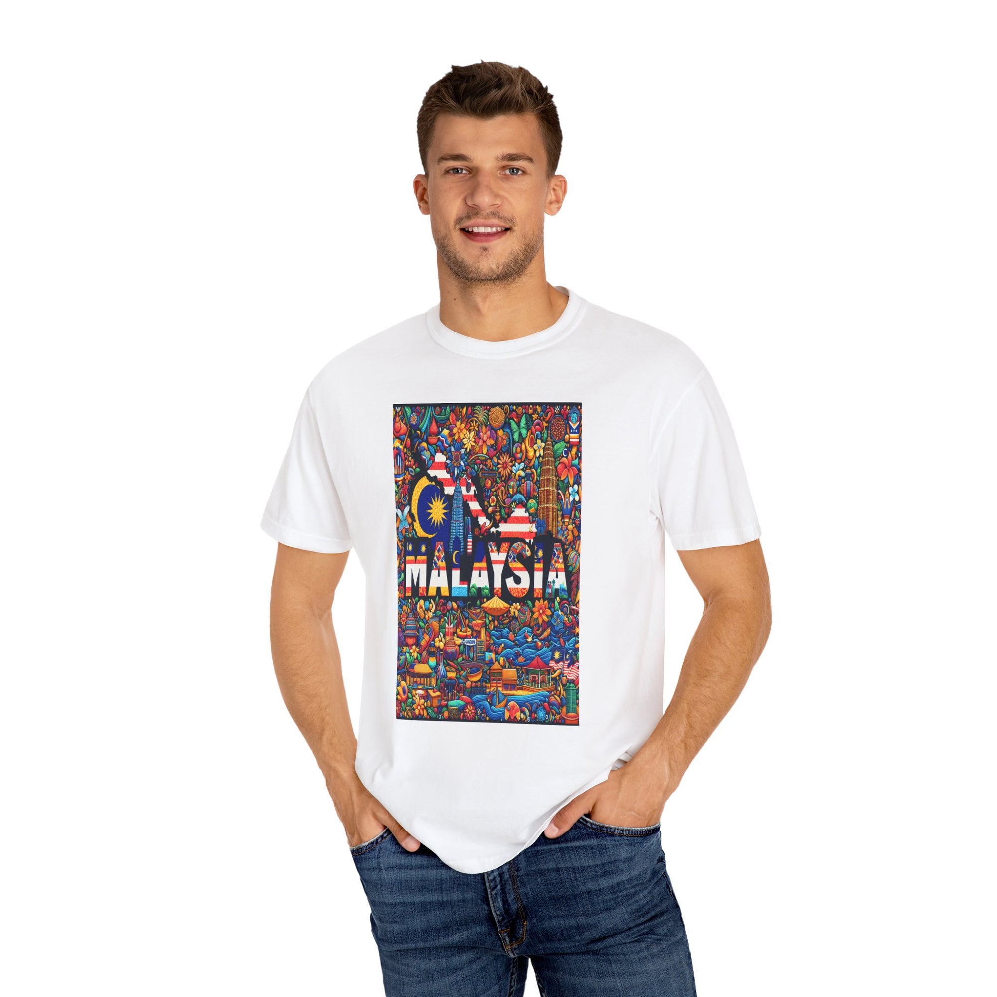 Unisex Malaysia Printed T-shirt