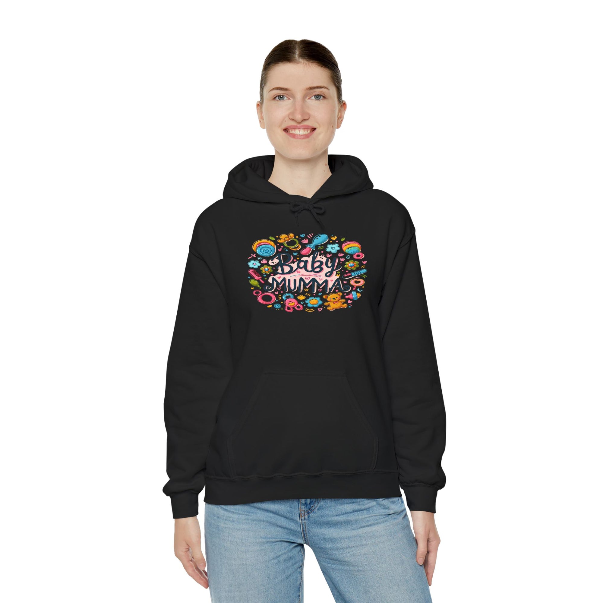 Unisex Heavy Blend™ Baby Mumma Hoodie