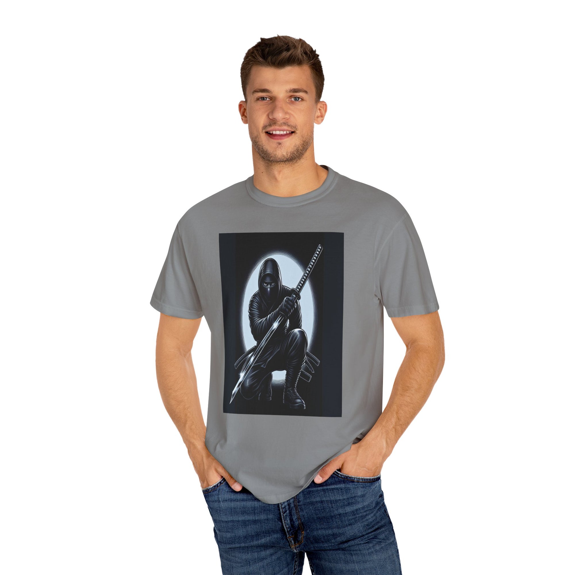 Unisex Ninja Graphic Printed T-shirt