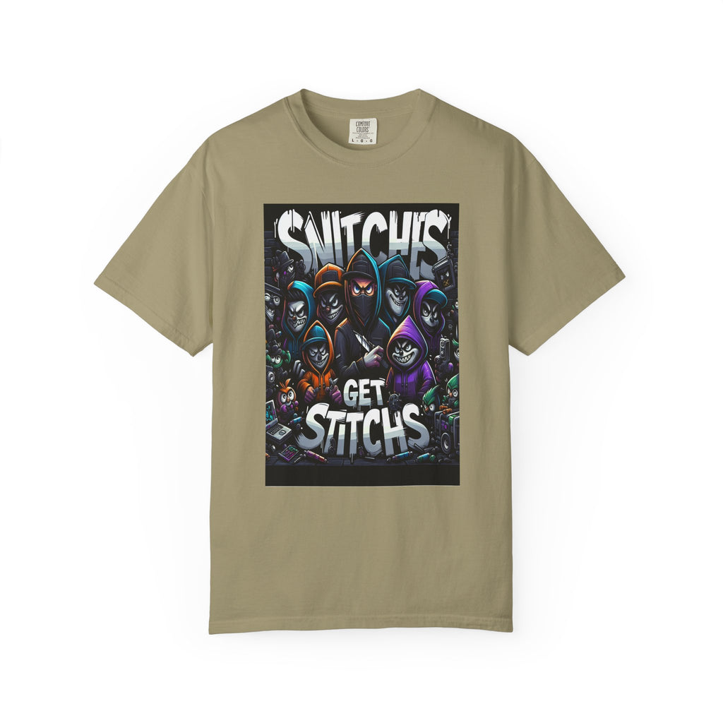 Unisex Snitches get Stitches Graphic Printed T-shirt