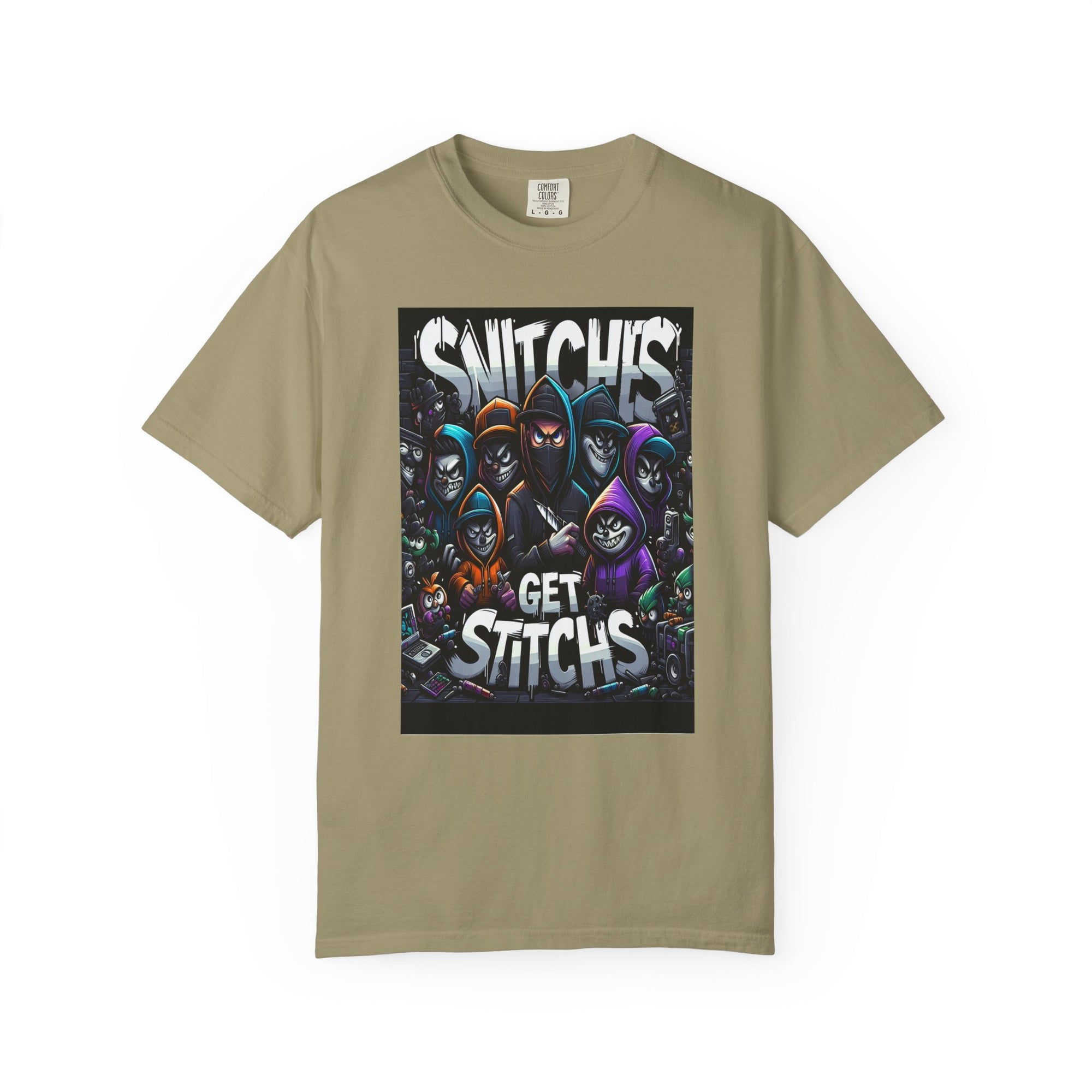Unisex Snitches get Stitches Graphic Printed T-shirt
