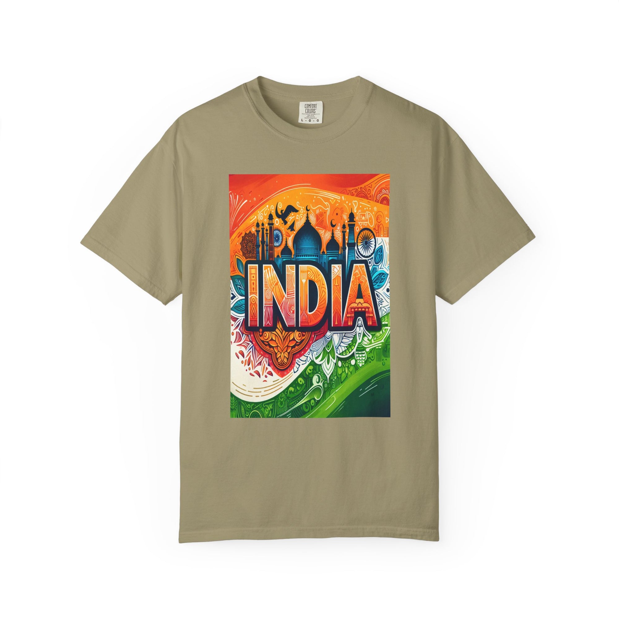 Unisex India Printed T-shirt