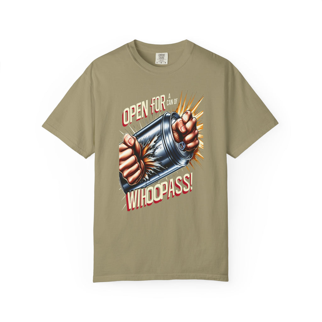 Unisex Can of Whoopass Graphic Printed T-shirt