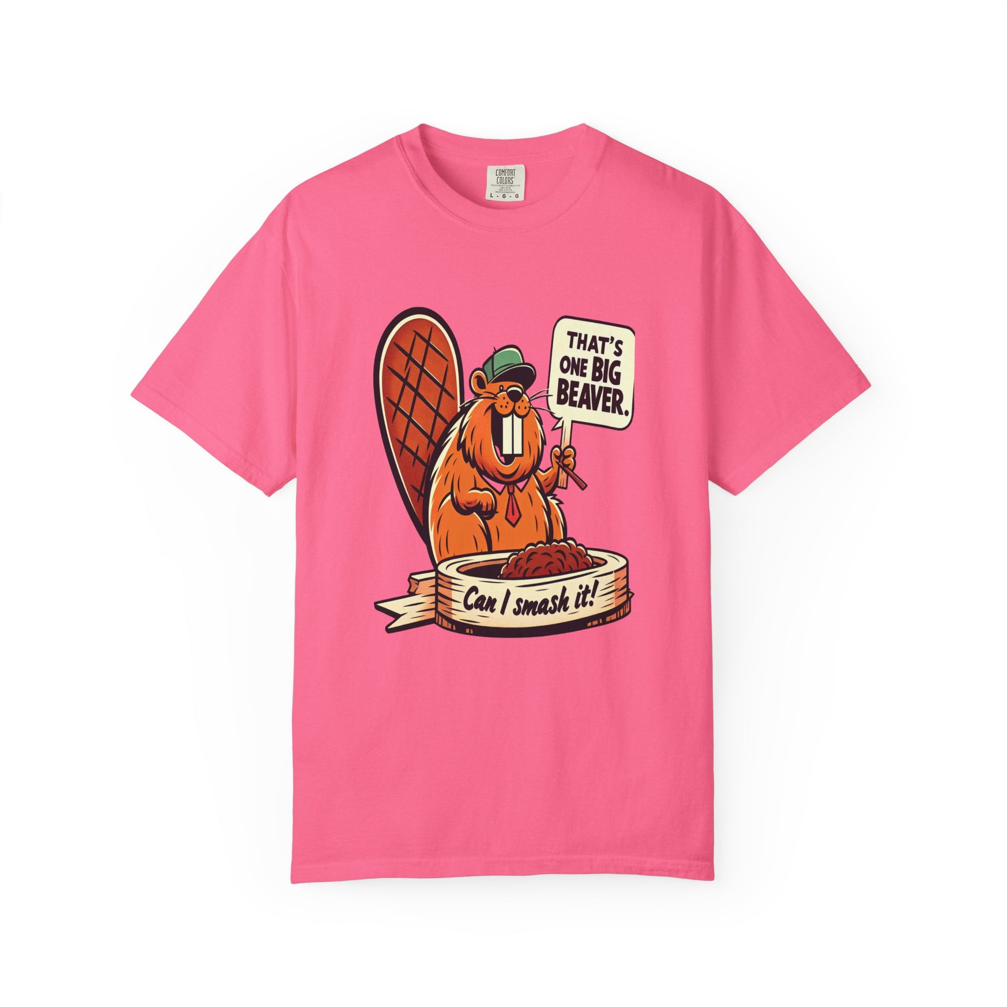 Unisex Big Beaver Graphic Printed T-shirt