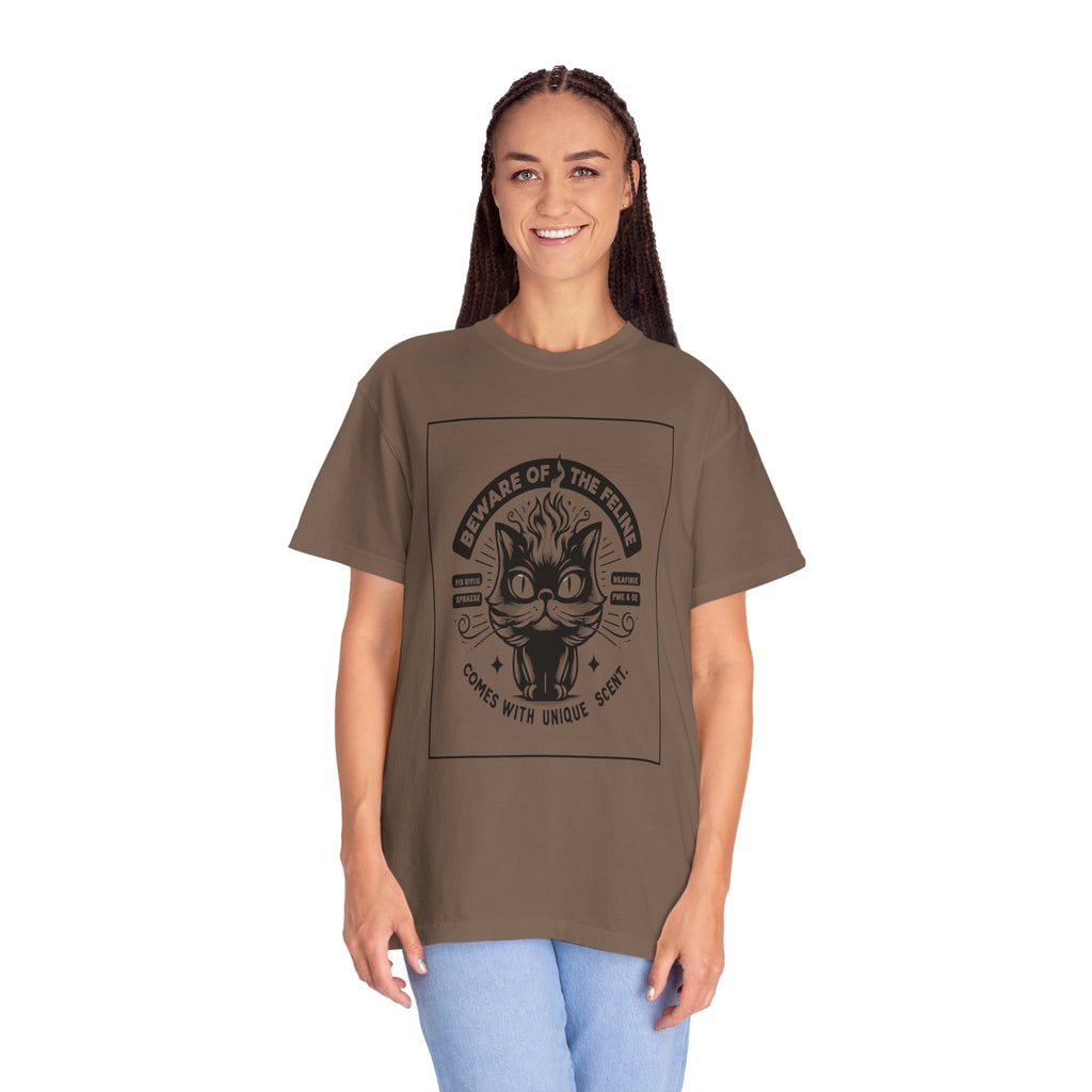 Unisex Cat Scent Graphic Printed T-shirt