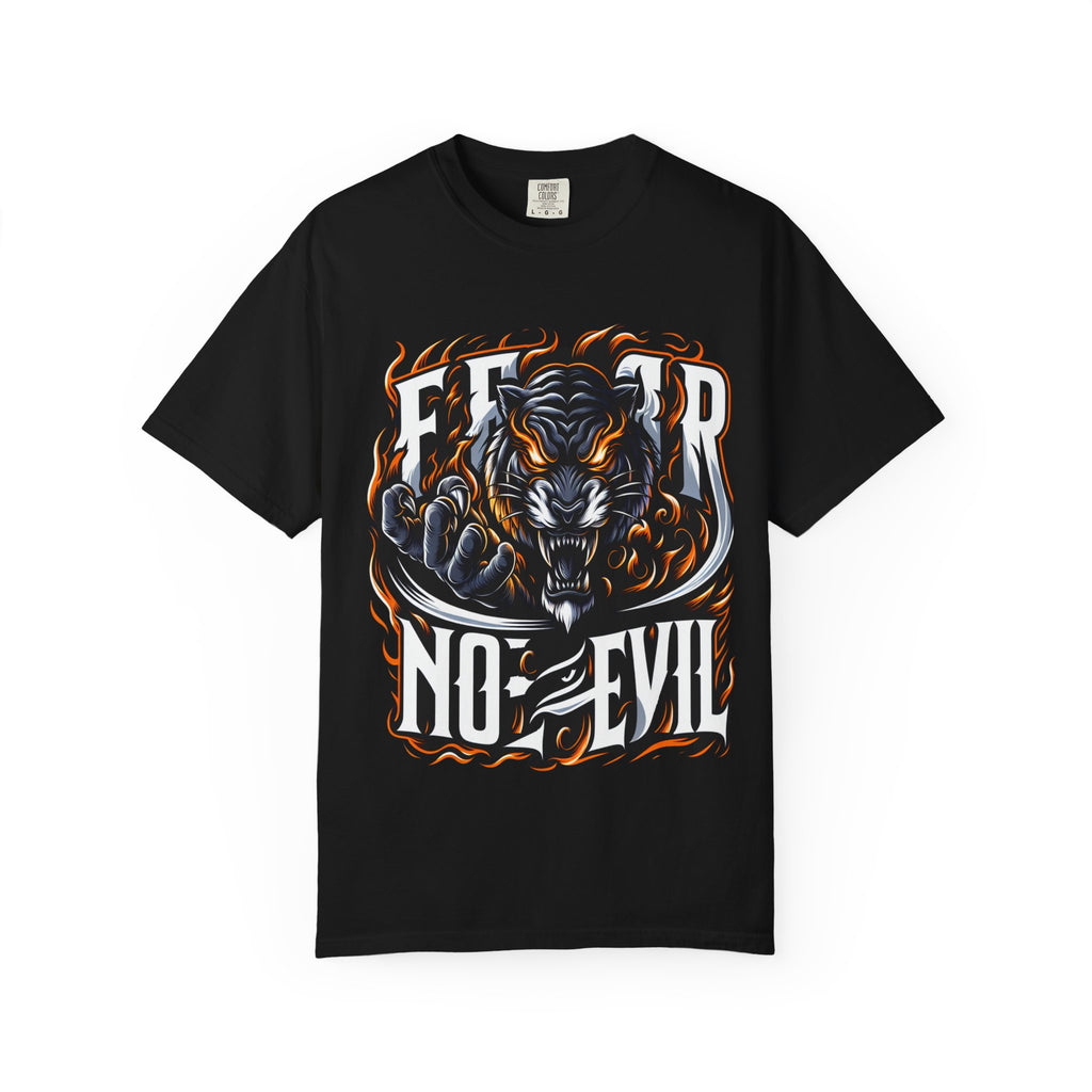 Unisex Garment-Dyed Fear No Evil T-shirt
