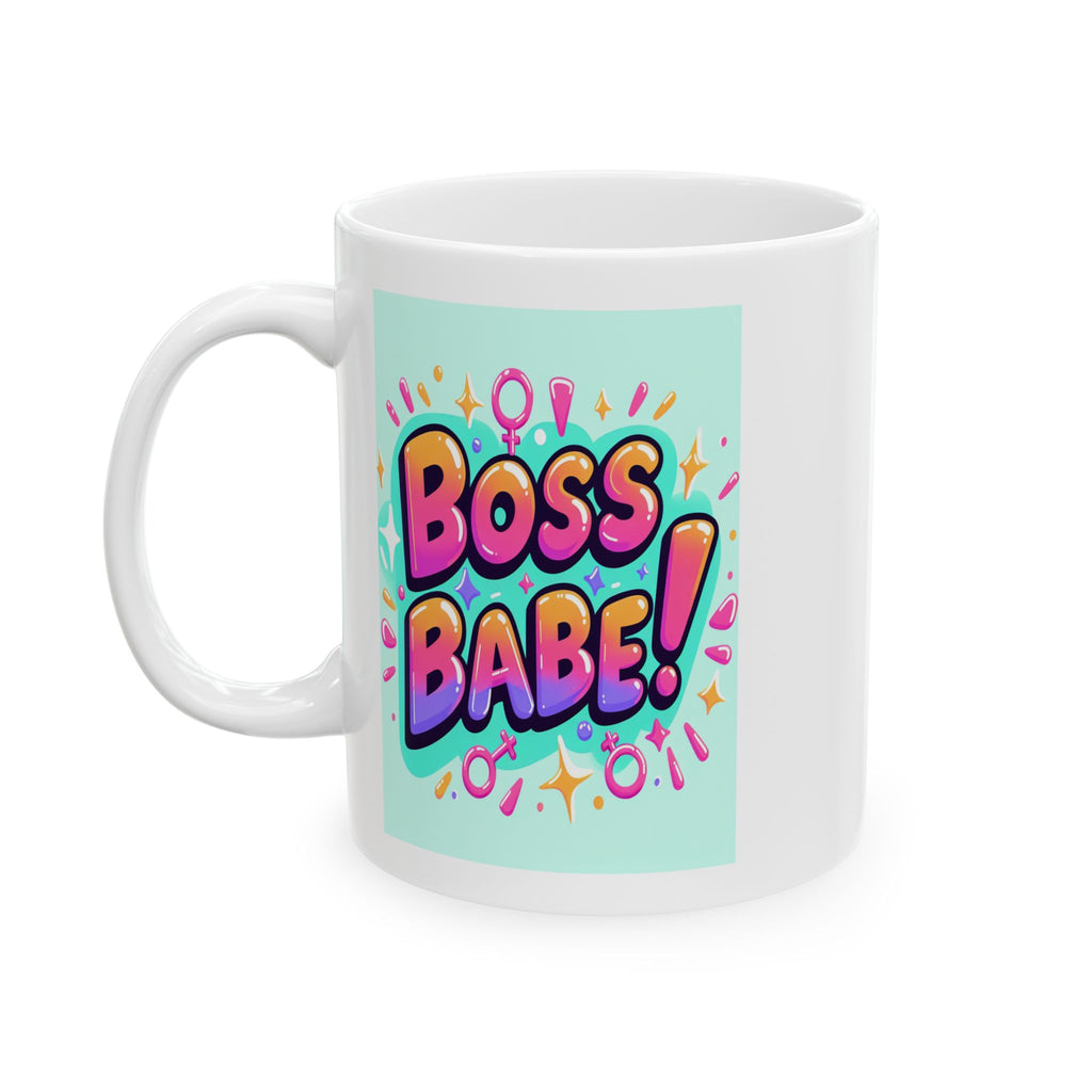 Boss Babe Ceramic Mug, (11oz)