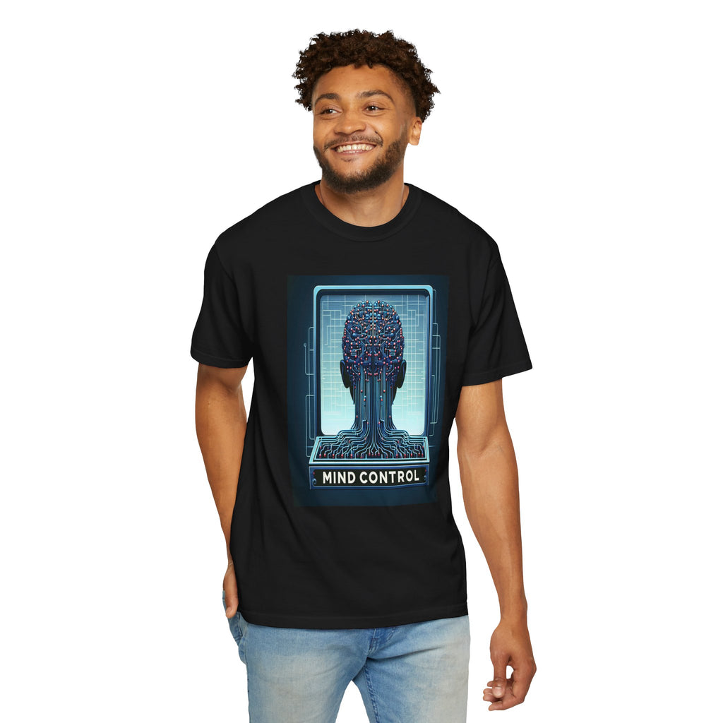 Unisex Mind Control Graphic Printed T-shirt
