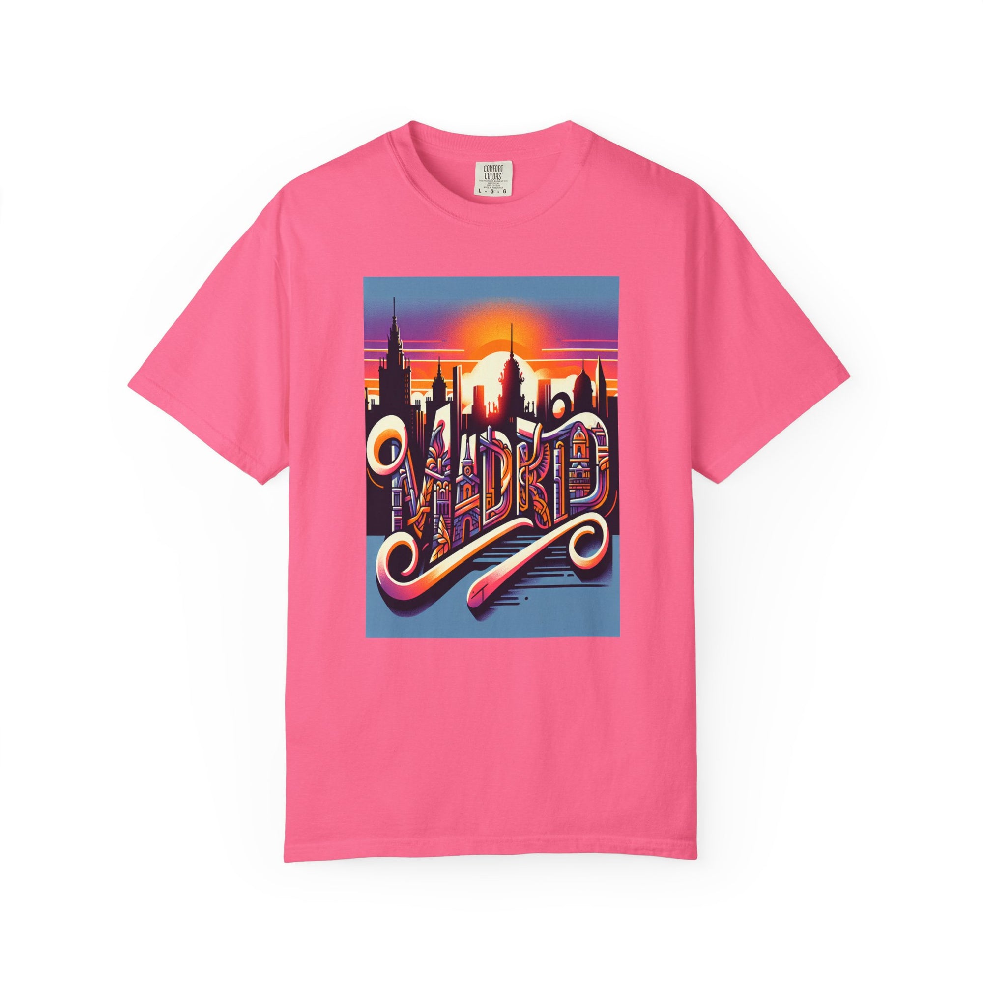 Unisex Madrid Printed T-shirt